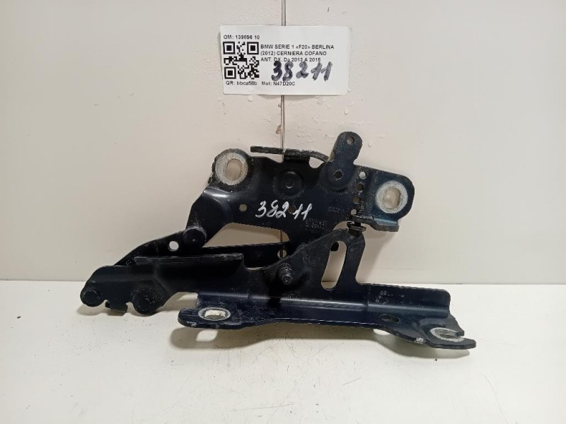 Cerniera Cofano ANT DX 139896 10 Bmw Serie 1 F20 Berlina 2012