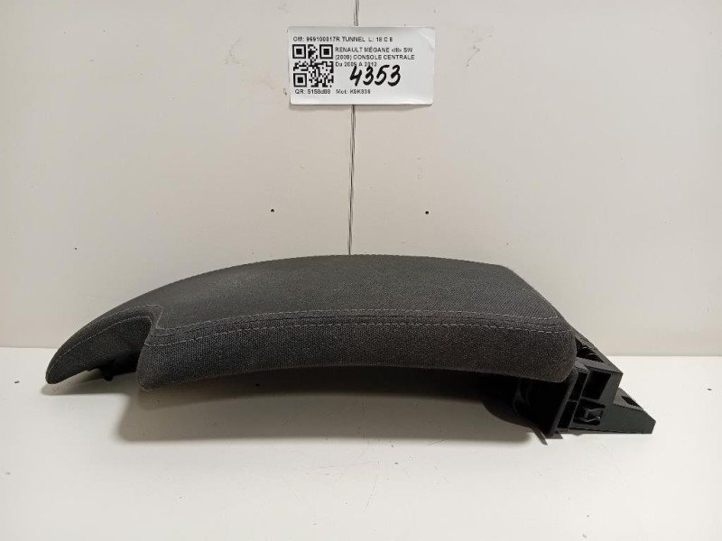 Bracciolo Console Centrale 969100017R BRACCIOLO Renault Mégane III SW 2009