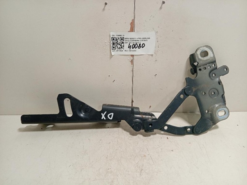 Cerniera Cofano ANT DX 139896 10 Bmw Serie 3 F30 Berlina 2012