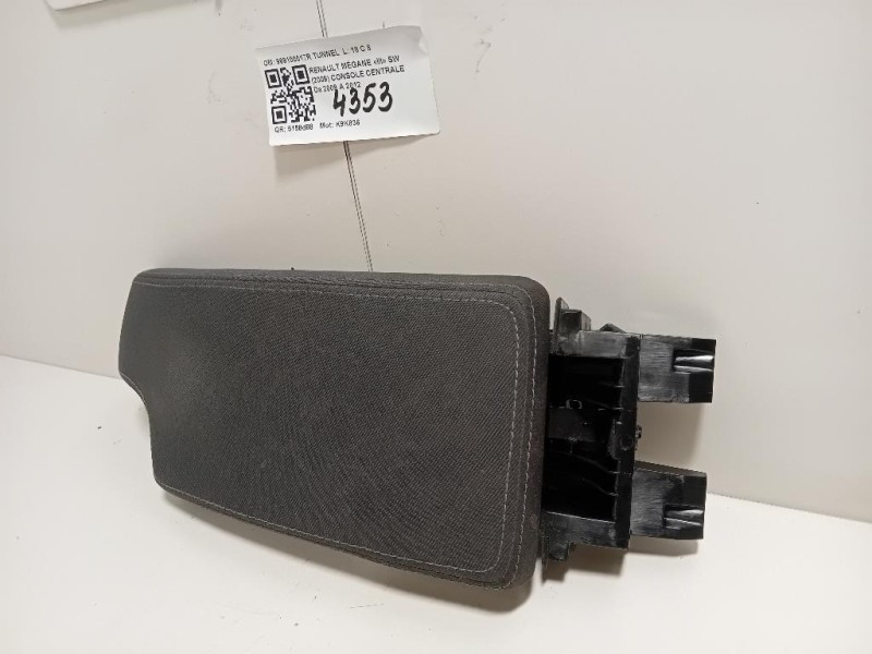 Bracciolo Console Centrale 969100017R BRACCIOLO Renault Mégane III SW 2009