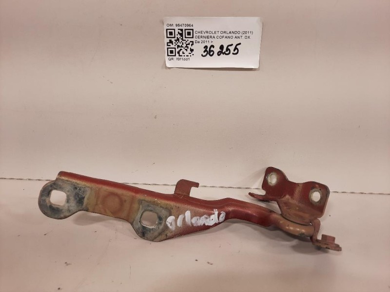 Cerniera Cofano ANT DX 95470964 Chevrolet Orlando 2011