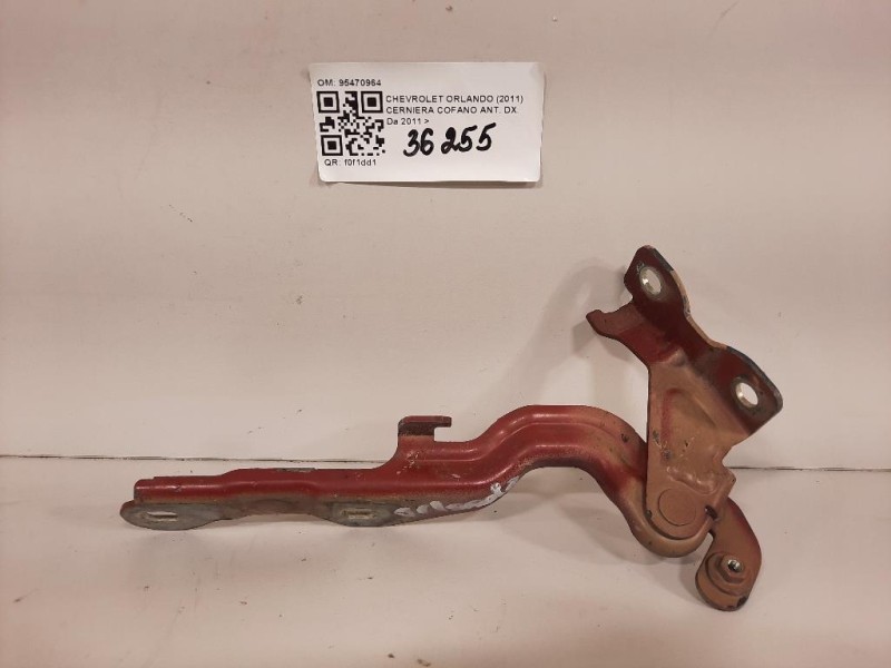 Cerniera Cofano ANT DX 95470964 Chevrolet Orlando 2011