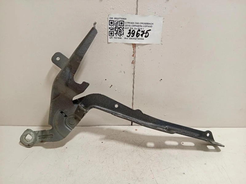 Cerniera Cofano ANT DX 9820730680 Citroen DS3 Crossback 2018