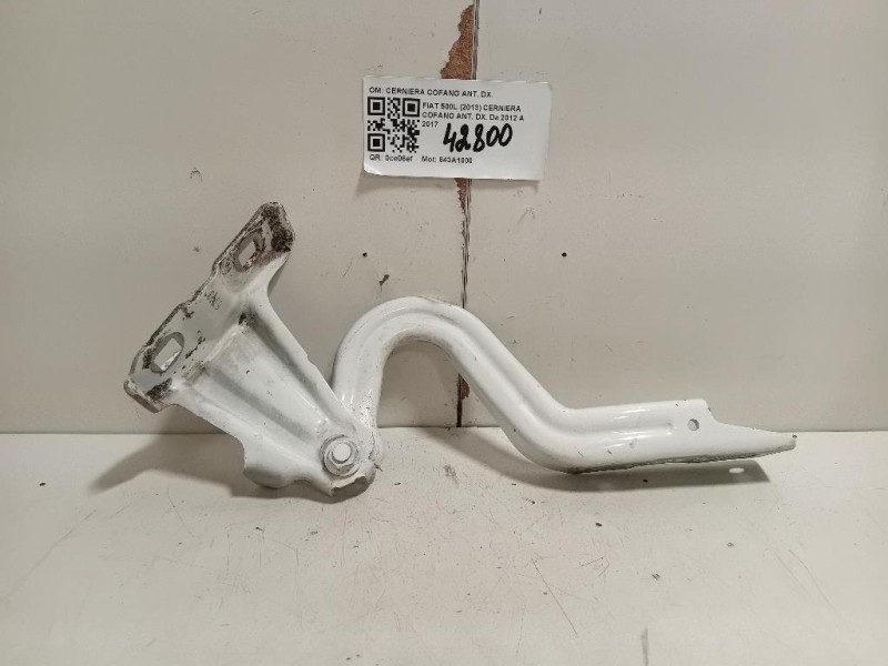 Cerniera Cofano ANT DX 51883029 Fiat 500L 2013