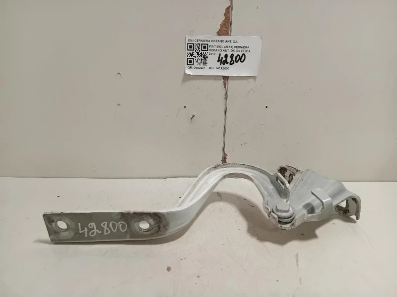 Cerniera Cofano ANT DX 51883029 Fiat 500L 2013