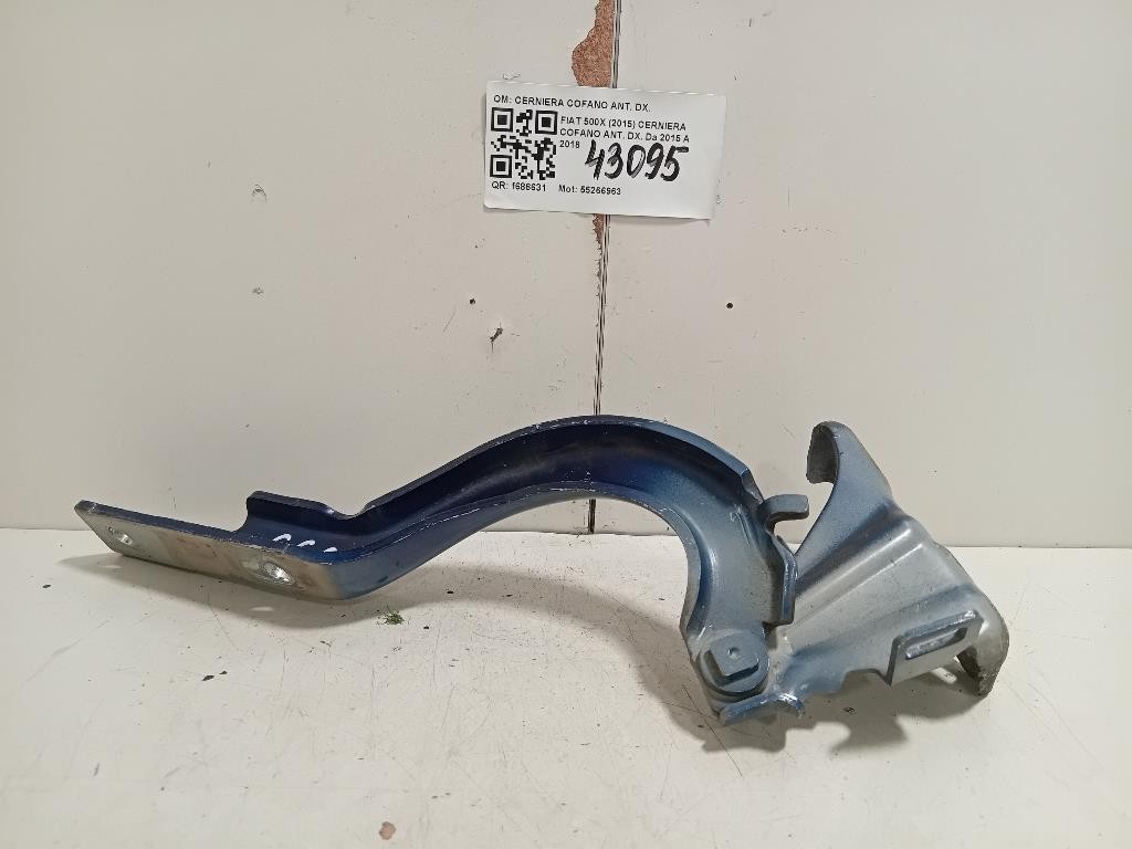 Cerniera Cofano ANT DX CERNIERA COFANO ANT DX Fiat 500X 2015