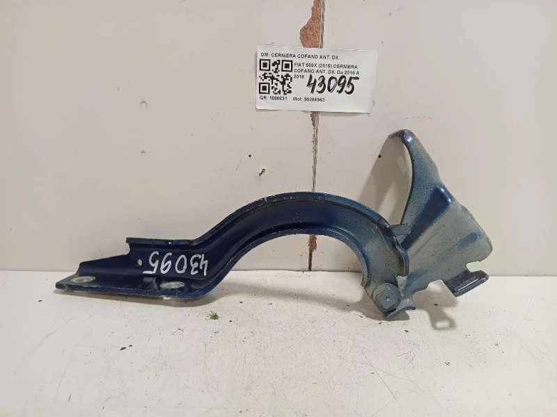 Cerniera Cofano ANT DX CERNIERA COFANO ANT DX Fiat 500X 2015