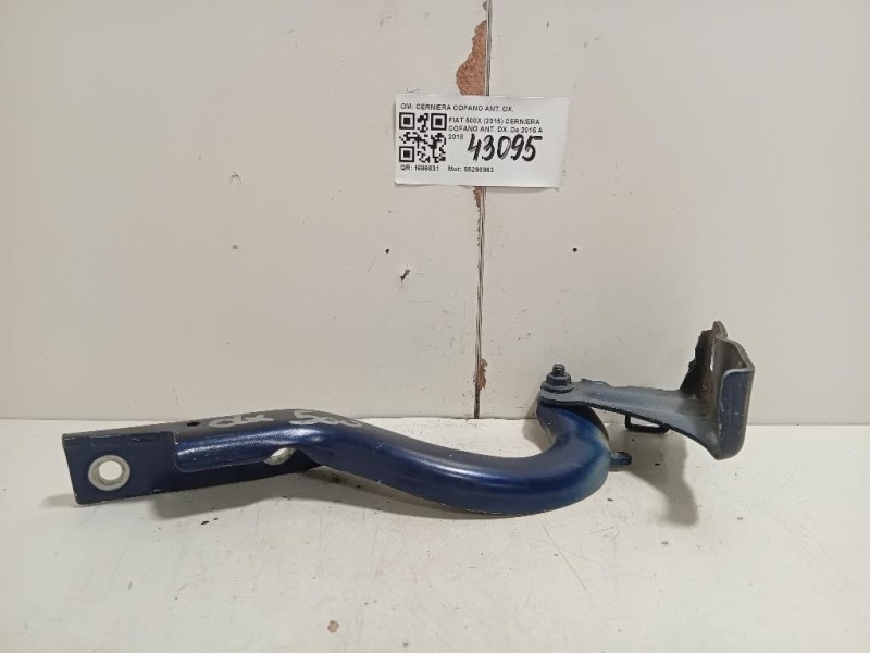 Cerniera Cofano ANT DX CERNIERA COFANO ANT DX Fiat 500X 2015