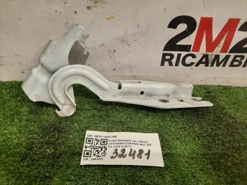 Cerniera Cofano ANT DX AB39-16800-AB Ford Ranger IV 2012