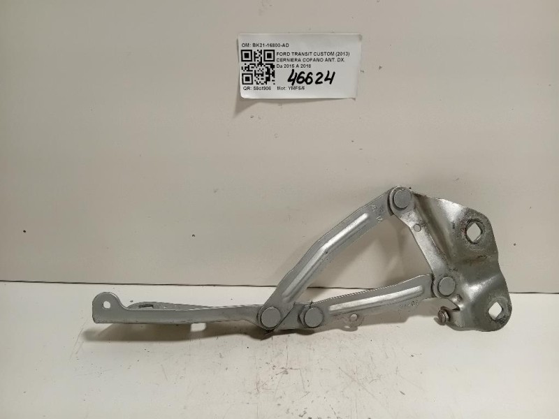 Cerniera Cofano ANT DX BK21-16800-AD Ford Transit Custom I 2013