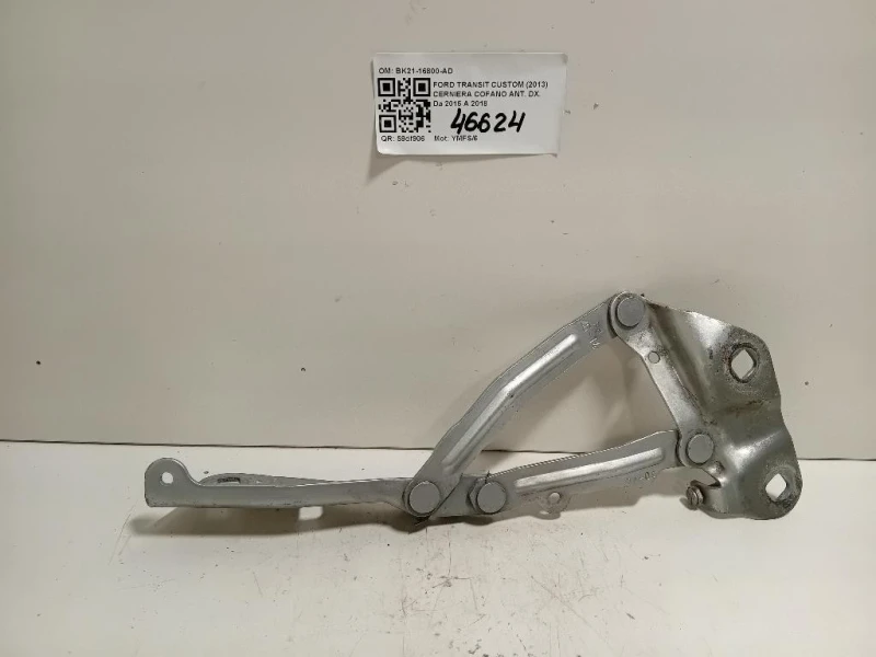 Cerniera Cofano ANT DX BK21-16800-AD Ford Transit Custom I 2013