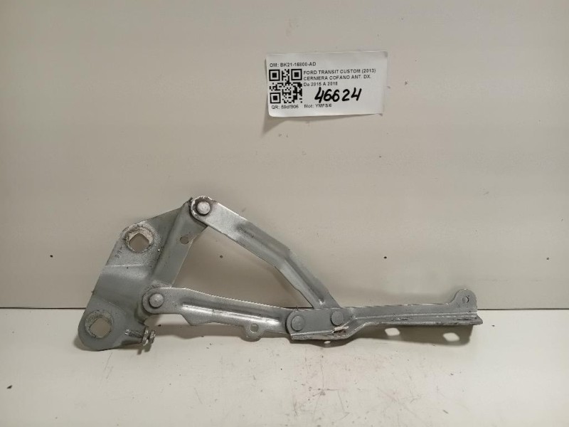 Cerniera Cofano ANT DX BK21-16800-AD Ford Transit Custom I 2013