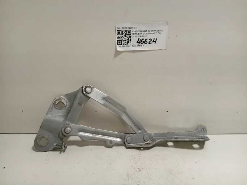 Cerniera Cofano ANT DX BK21-16800-AD Ford Transit Custom I 2013