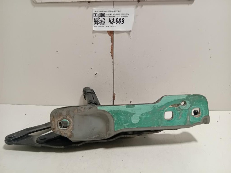 Cerniera Cofano ANT DX CERNIERA COFANO ANT DX Jaguar XE 2015
