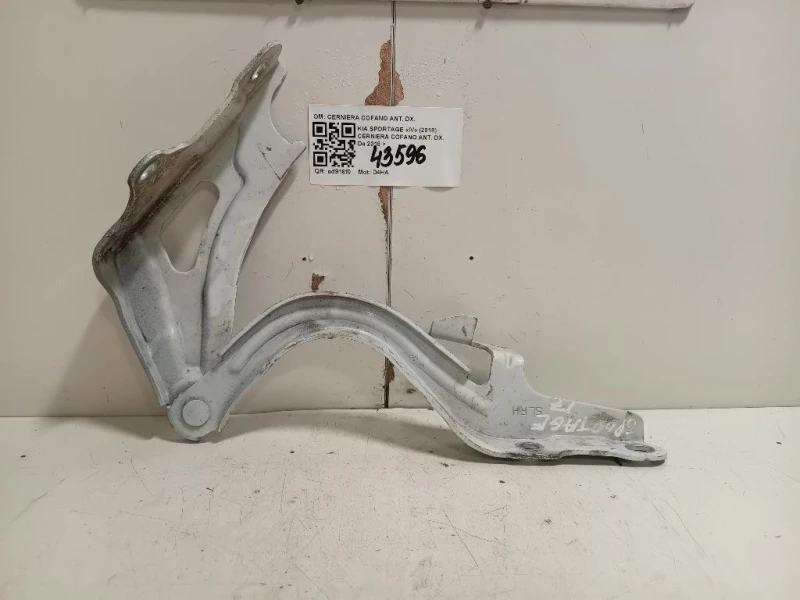 Cerniera Cofano ANT DX CERNIERA COFANO ANT DX Kia Sportage IV 2018