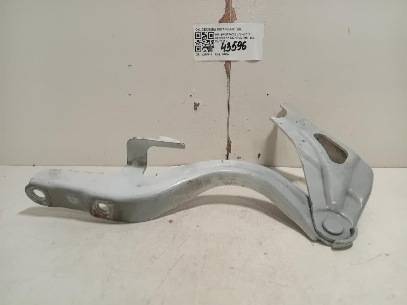 Cerniera Cofano ANT DX CERNIERA COFANO ANT DX Kia Sportage IV 2018