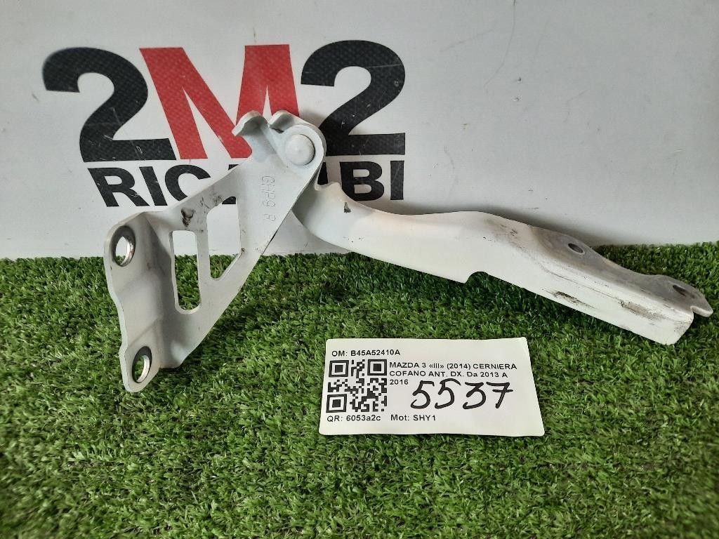 Cerniera Cofano ANT DX B45A52410A Mazda 3 III 2014