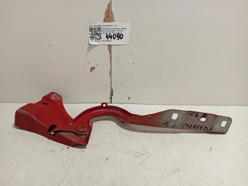 Cerniera Cofano ANT DX A2468800428 Mercedes Classe B W246 2012
