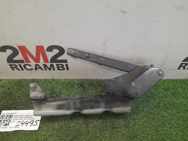 Cerniera Cofano ANT DX A2038800428 Mercedes Classe CLK C209 2003