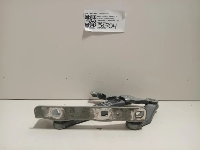 Cerniera Cofano ANT DX CERNIERA COFANO ANT Mercedes Classe CLS C219 Coupé 2005