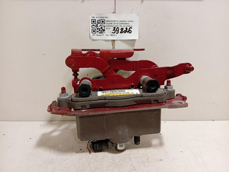 Cerniera Cofano ANT DX A2129067801 Mercedes Classe E C207 Coupé 2010