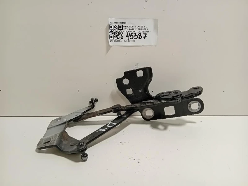 Cerniera Cofano ANT DX A1668800128 Mercedes Classe GLE W166 2015