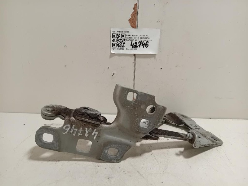 Cerniera Cofano ANT DX A1668800128 Mercedes Classe ML W166 2012