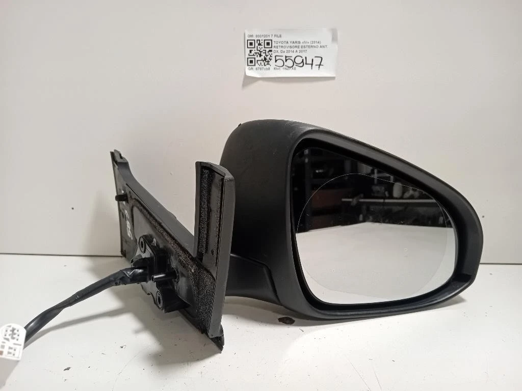 Retrovisore Esterno ANT DX 8001201 7 FILE Toyota Yaris IV 2014