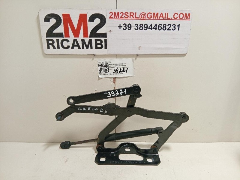Cerniera Cofano ANT DX A1717500072 Mercedes Classe SLK R171 2004
