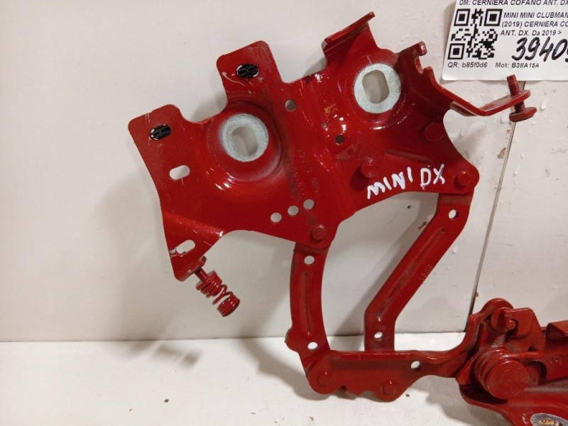 Cerniera Cofano ANT DX CERNIERA COFANO ANT DX Mini MINI Clubman F54 2019