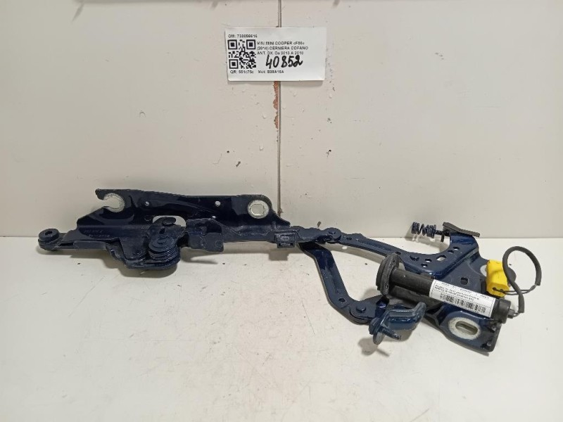 Cerniera Cofano ANT DX 730056616 Mini MINI Cooper F56 2014