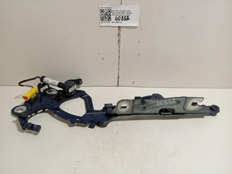 Cerniera Cofano ANT DX 730056616 Mini MINI Cooper F56 2014