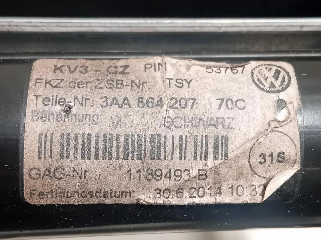 Bracciolo Console Centrale 3AA86420770C Volkswagen Passat VI 2011