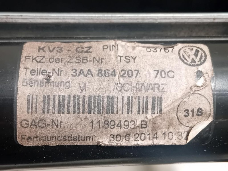 Bracciolo Console Centrale 3AA86420770C Volkswagen Passat VI 2011