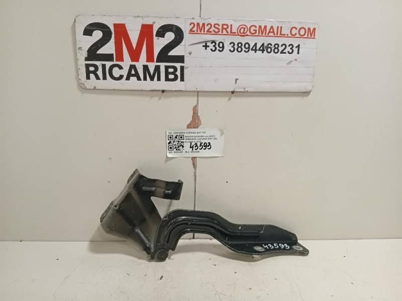 Cerniera Cofano ANT DX CERNIERA COFANO ANT DX Nissan Qashqai I 2007