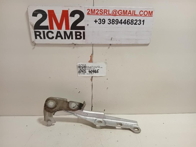 Cerniera Cofano ANT DX 39032150 Opel Astra K 2016