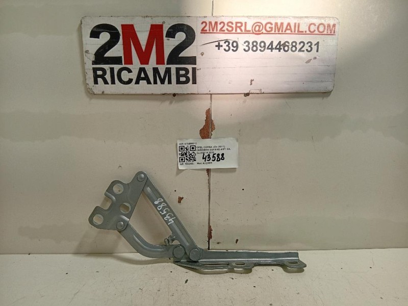Cerniera Cofano ANT DX 473499010 Opel Corsa D 2011