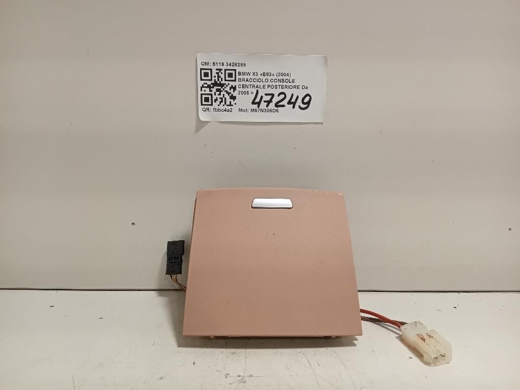 Bracciolo Console Centrale Posteriore 5116 3428288 Bmw X3 E83 2004