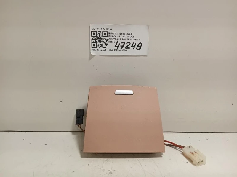 Bracciolo Console Centrale Posteriore 5116 3428288 Bmw X3 E83 2004