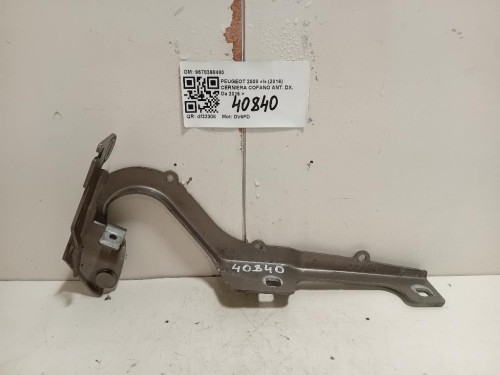 Cerniera Cofano ANT DX 9678398480 Peugeot 2008 I 2016