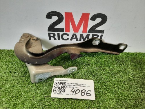 Cerniera Cofano ANT DX 9677784980 Peugeot 308 II 2014