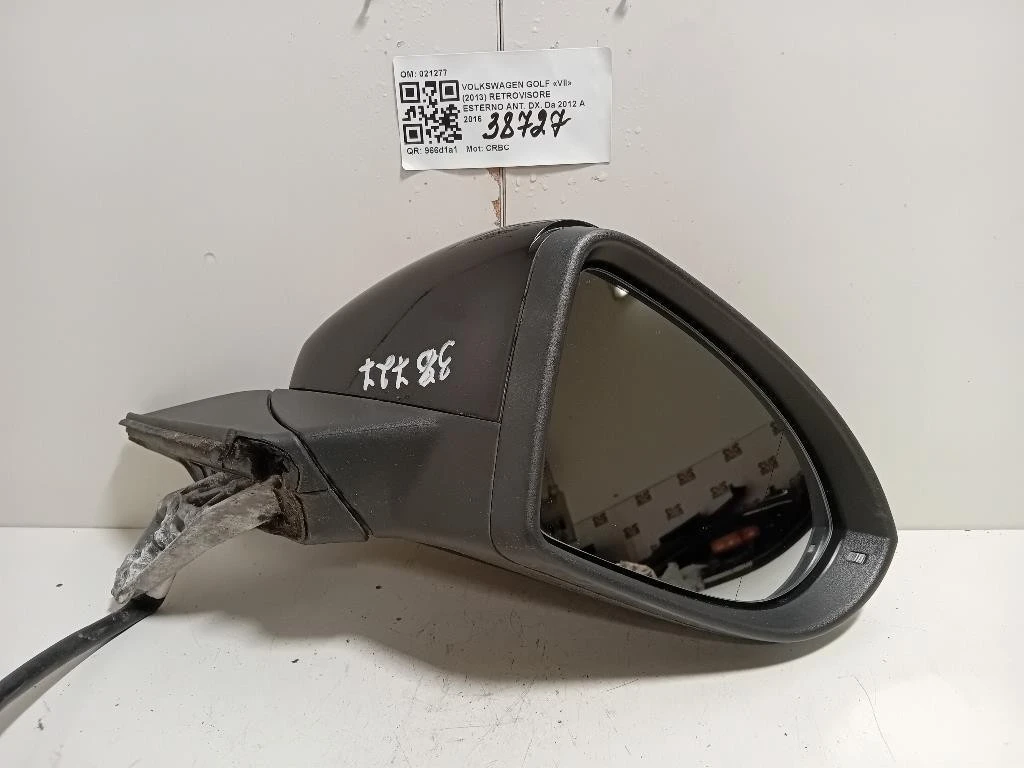 Retrovisore Esterno ANT DX 021277 6 FILE Volkswagen GOLF VII 2013