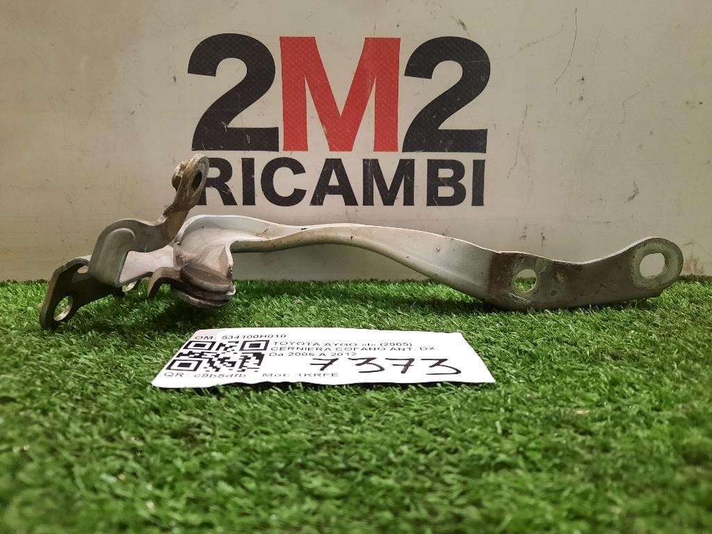 Cerniera Cofano ANT DX 534100H010 Toyota AYGO I 2005