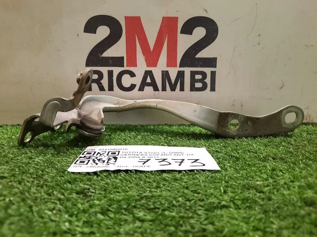 Cerniera Cofano ANT DX 534100H010 Toyota AYGO I 2005