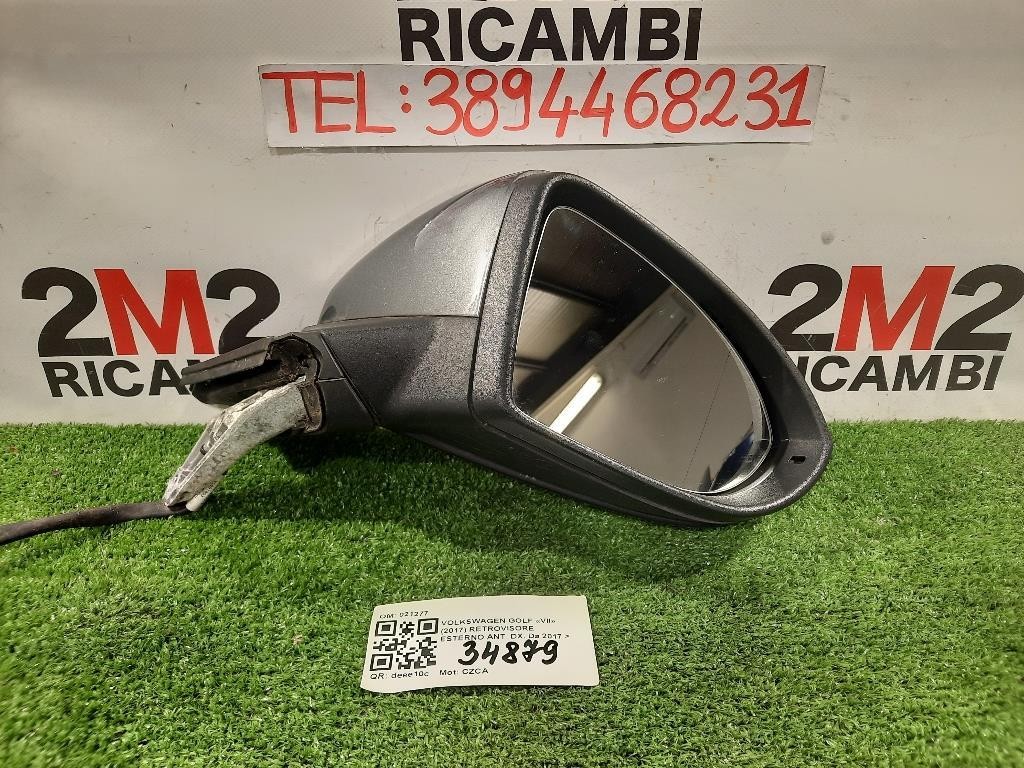 Retrovisore Esterno ANT DX 6 FILI 5G1857508FH9B9 Volkswagen GOLF VII 2017
