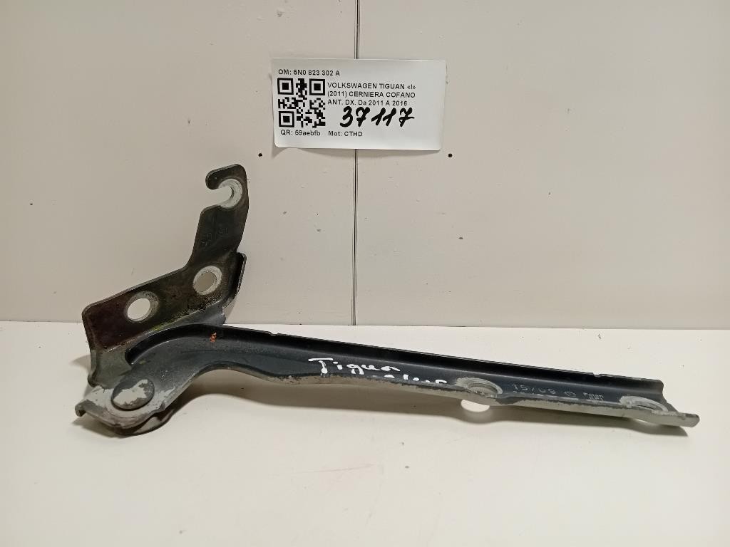 Cerniera Cofano ANT DX 5N0823302A Volkswagen Tiguan I 2011