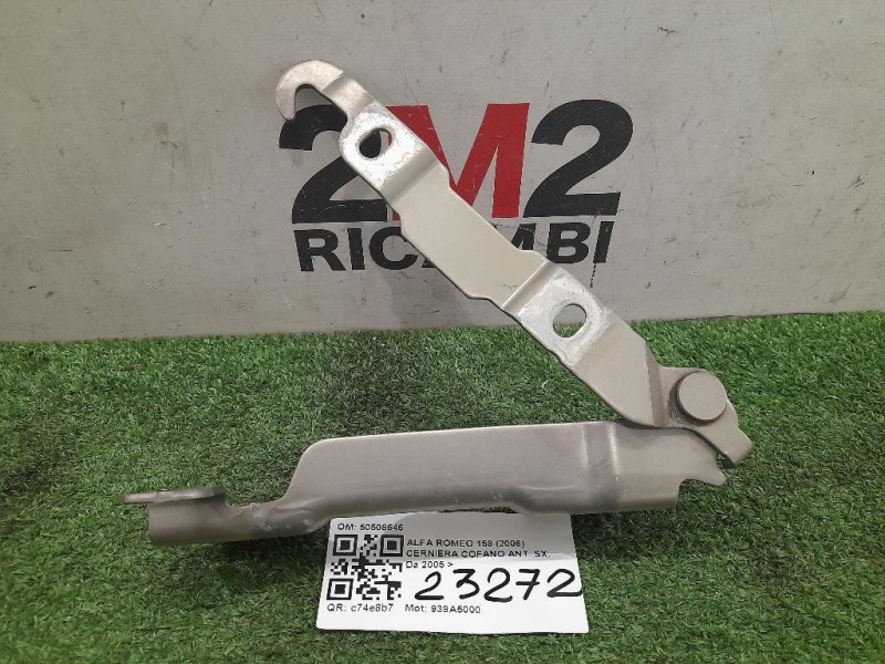 Cerniera Cofano ANT SX 50508646 Alfa Romeo 159 2006