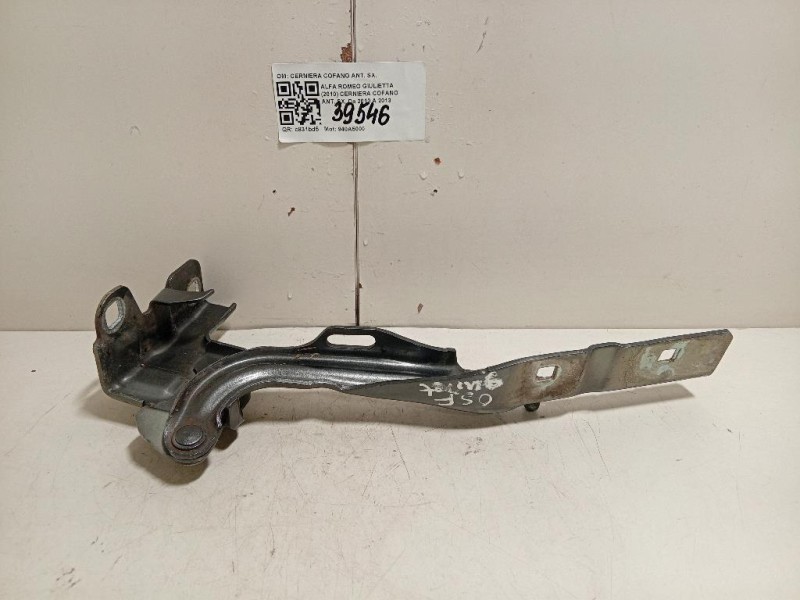 Cerniera Cofano ANT SX CERNIERA COFANO ANT SX Alfa Romeo Giulietta 2010