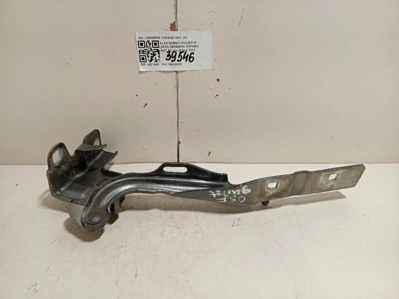 Cerniera Cofano ANT SX CERNIERA COFANO ANT SX Alfa Romeo Giulietta 2010