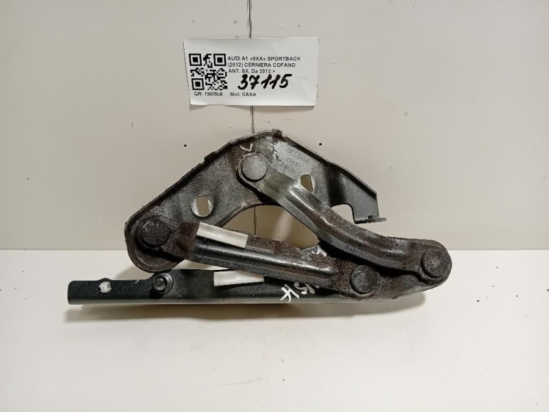 Cerniera Cofano ANT SX 8X0823302 Audi A1 8XA Sportback 2012